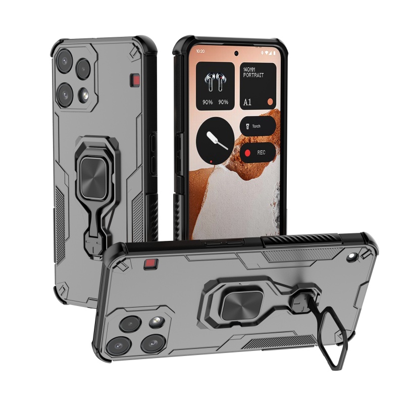 Phone Cases Nothing 3A - Custodia Protettiva con Anello Magnetico per