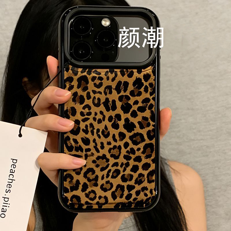 Phone Cases Brown - Custodia protettiva antiurto in pelle con