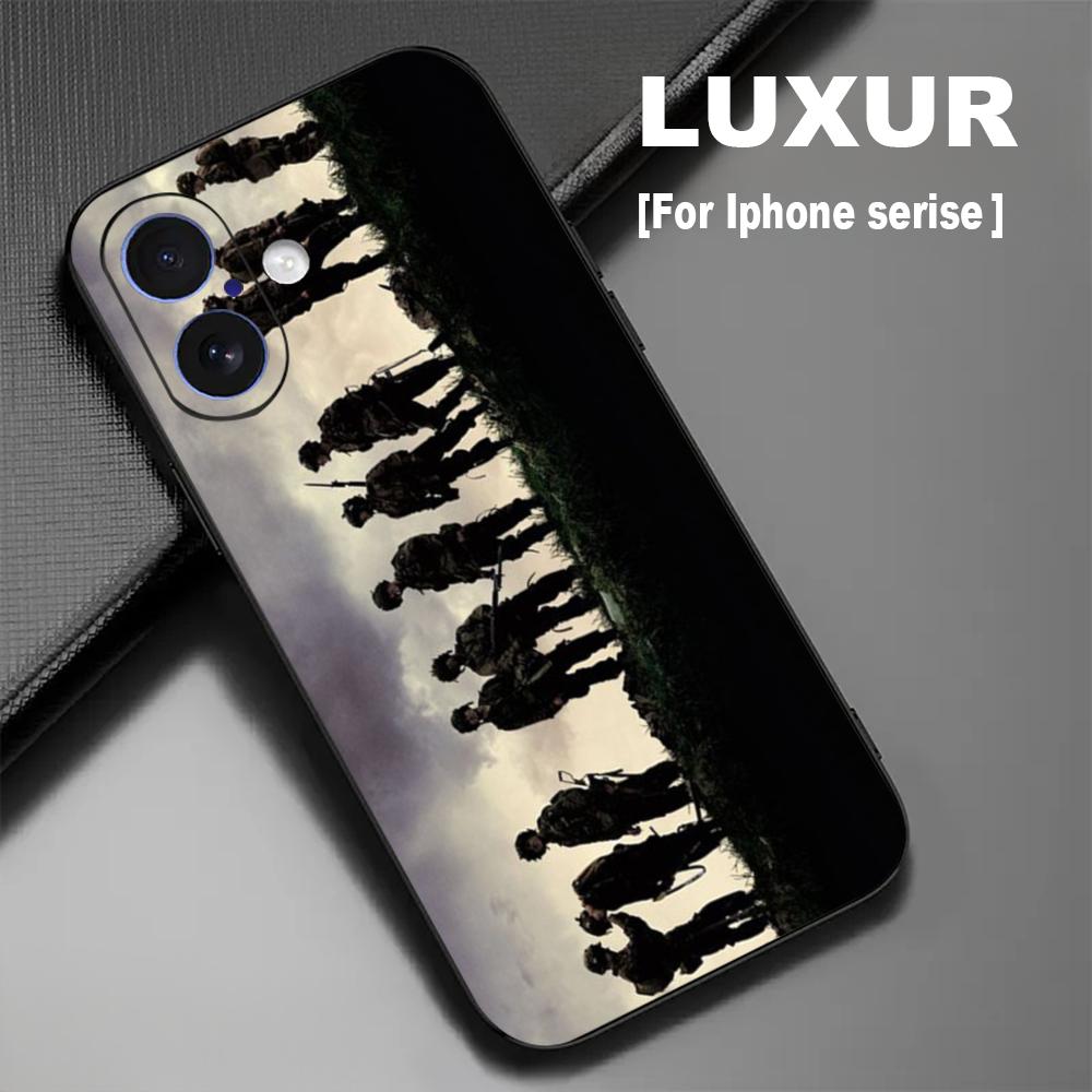 Phone Cases Cool - Cover Morbida Nera Antiurto Cool Band