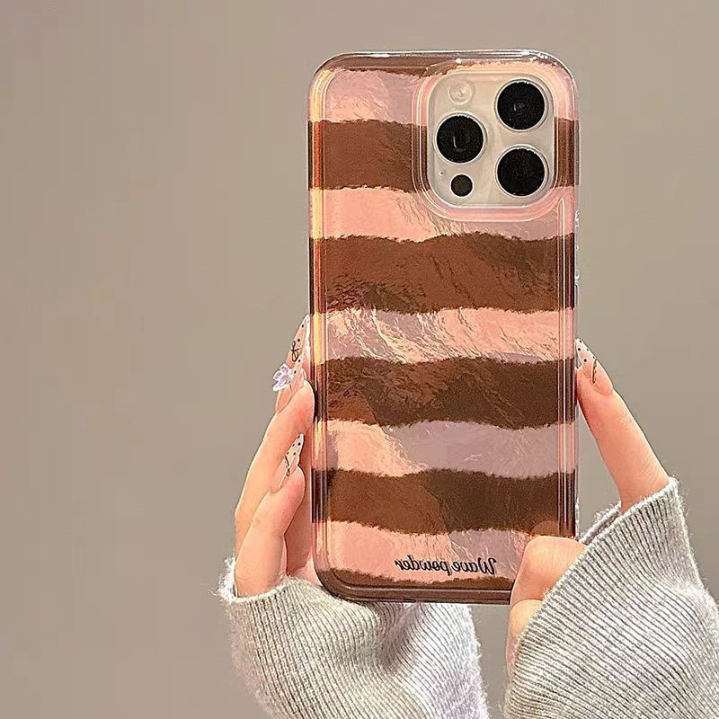 Phone Cases Brown - Custodia Rigida per iPhone con Stampa
