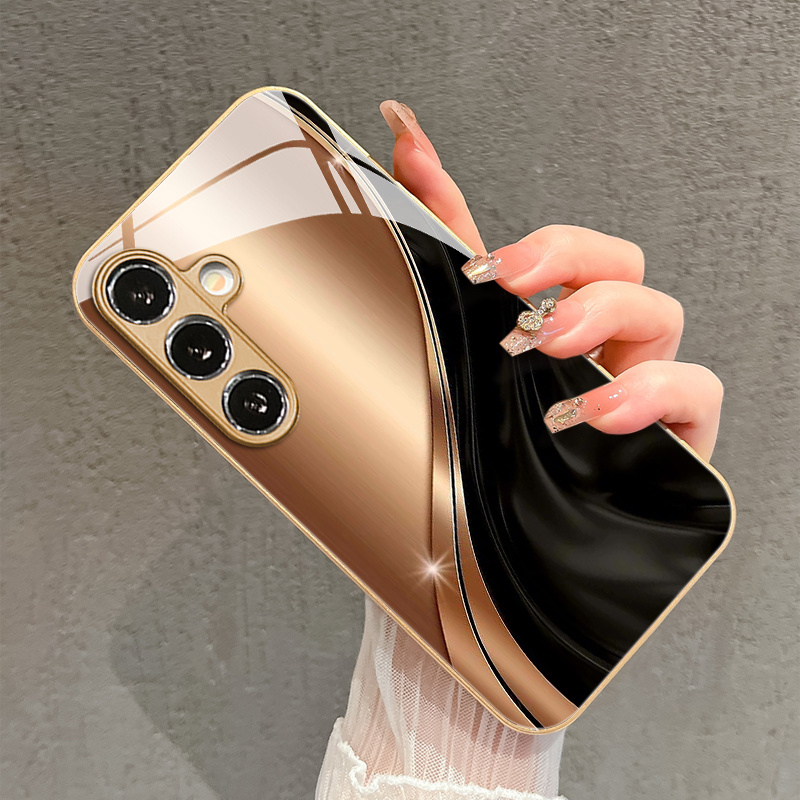 Phone Cases Brown - Elegante custodia per telefono in raso