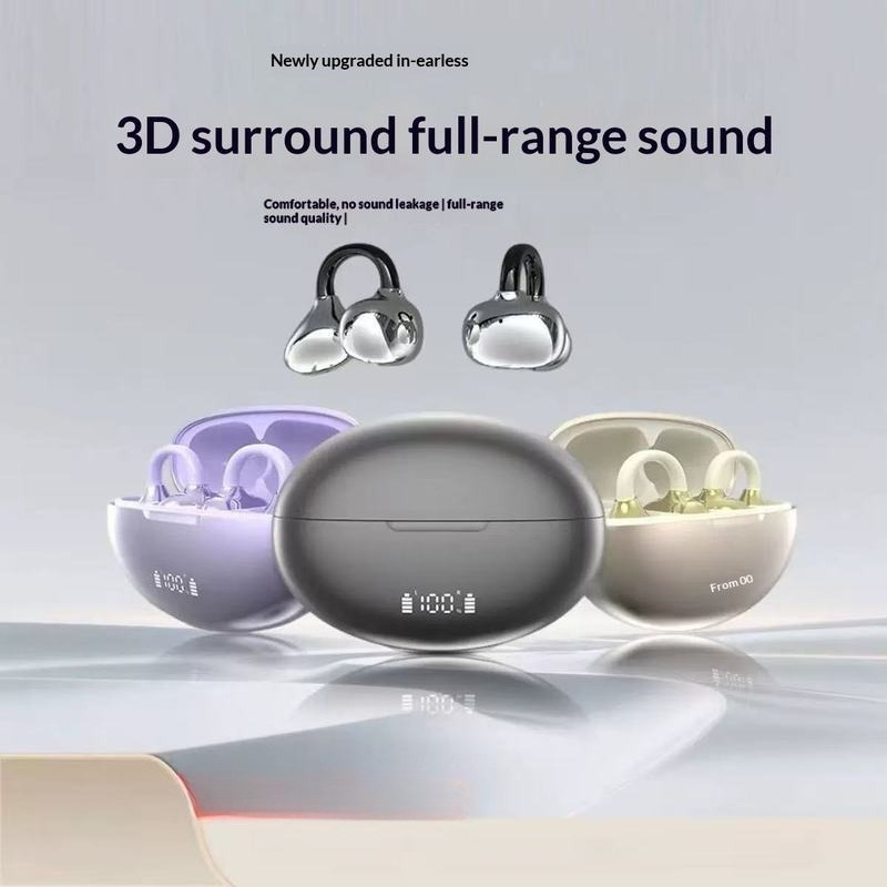 Phone Cases On Amazon - Auricolari Bluetooth Wireless OWS Clip-On, Vestibilità