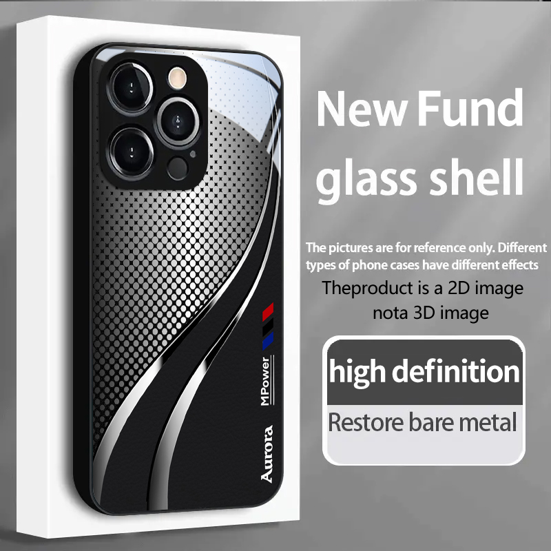 Phone Cases Luxury - Custodia Protettiva di Lusso in Vetro