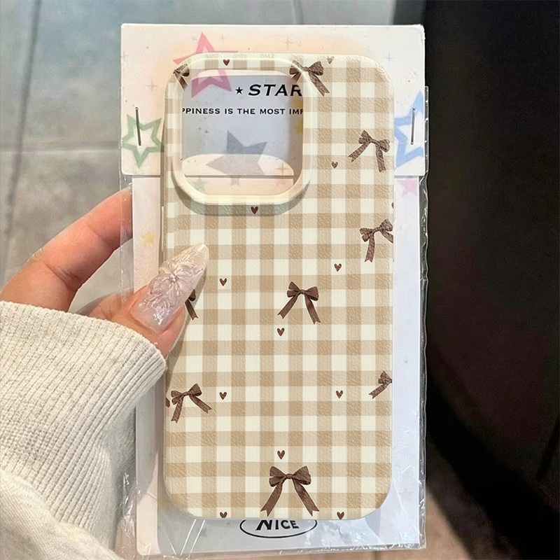 Phone Cases Brown - Custodia per telefono con motivo a