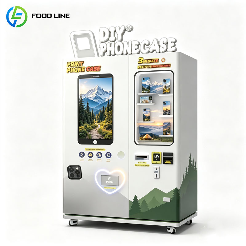 Phone Cases Vending Machine - Chiosco Distributore Automatico di Cover Personalizzate