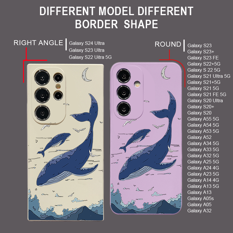 Custodia per telefono Whales p - Phone Cases Galaxy A16 5G recensione e prezzo