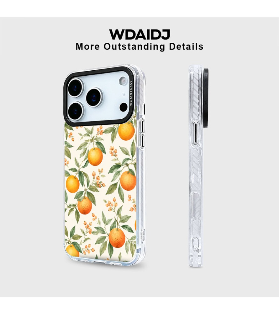 Cover Trasparente Anti-Scivolo - Phone Cases Orange recensione e prezzo