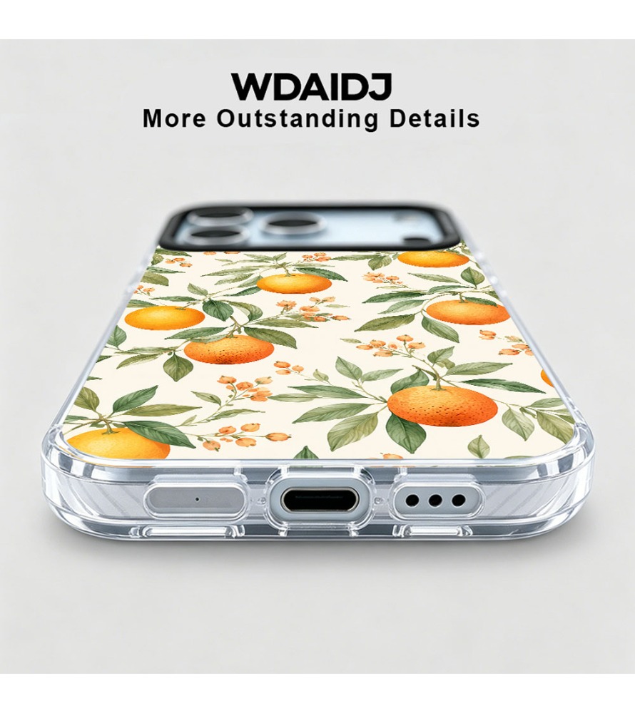 Cover Trasparente Anti-Scivolo - Phone Cases Orange recensione e prezzo