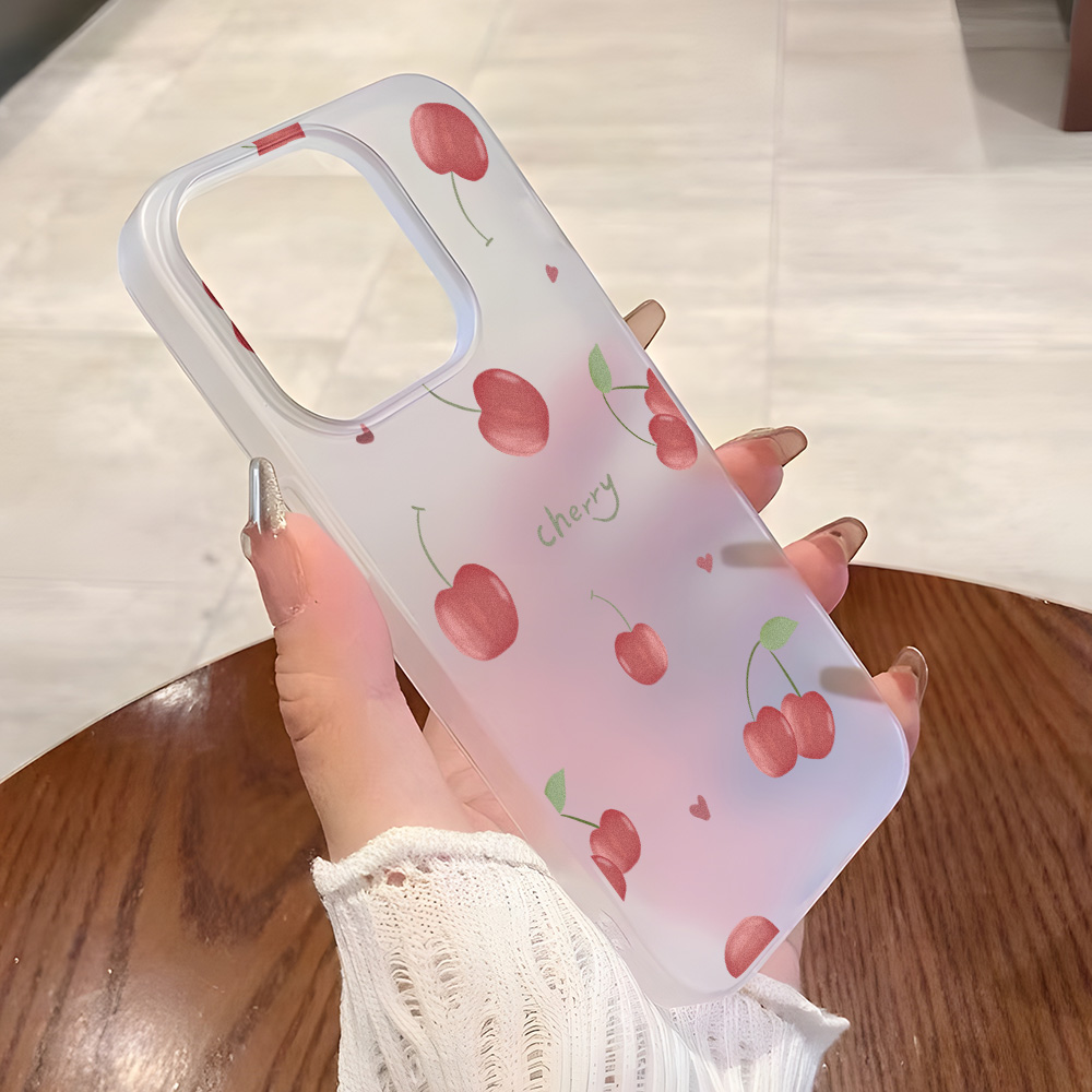 Custodia per telefono Cherry o - Matte Frosted Case recensione e prezzo