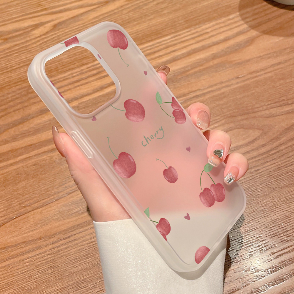 Custodia per telefono Cherry o - Matte Frosted Case recensione e prezzo